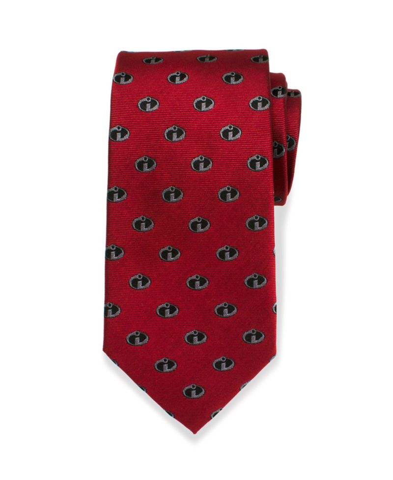 Pixar's The Incredibles Logo Men's Tie