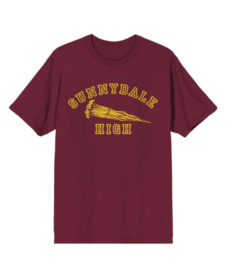 Men's Slayer Sunnydale High Adult Crew Neck Short Sleeve