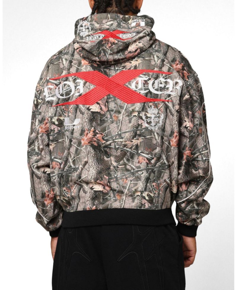 Mens Fracture Hoodie - Real Tree Camo