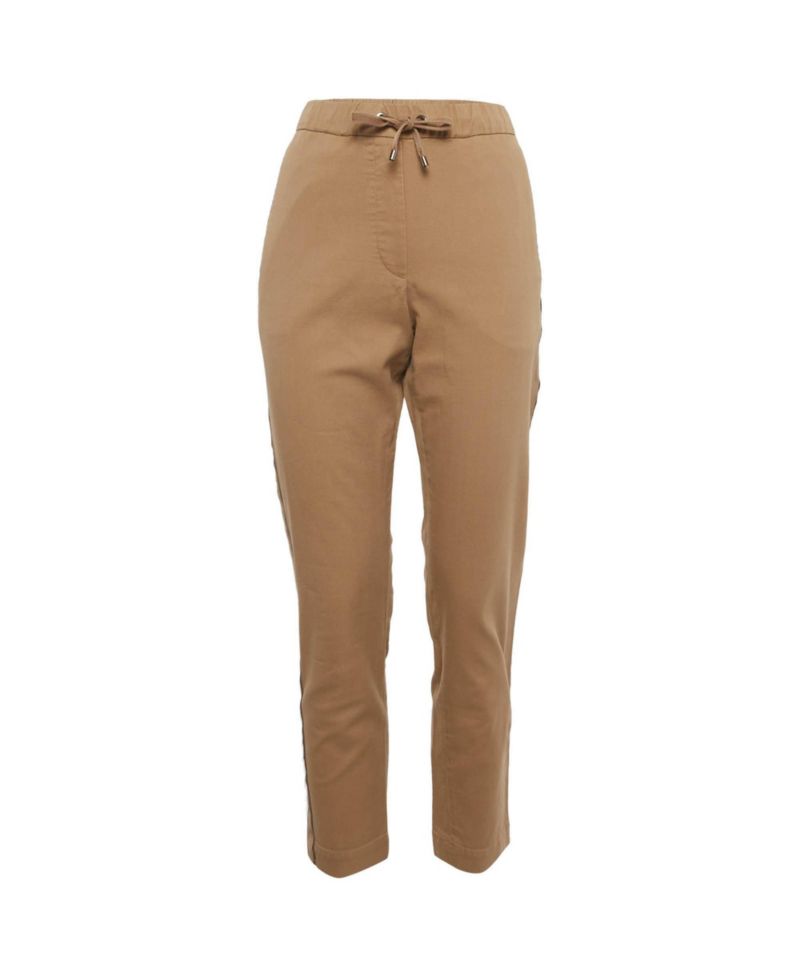 Women's Twill Drawstring Trousers