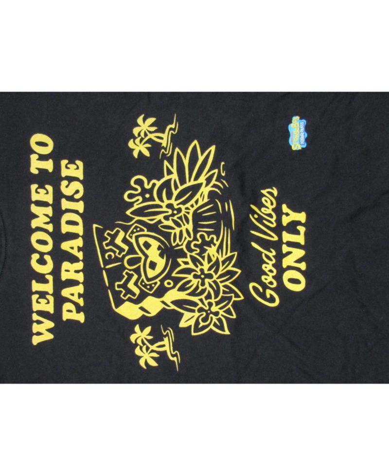 Men's Welcome to Paradise Good Vibes Only Graphic Tee