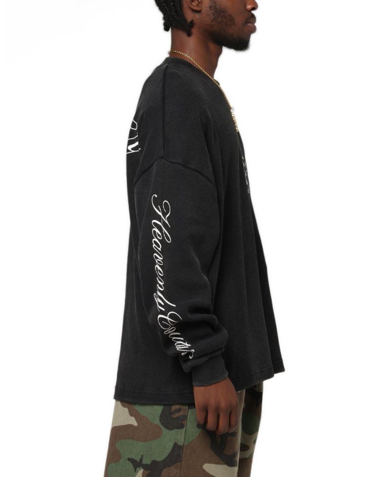 Men's Purity Oversized Long-Sleeve Graphic T-Shirt