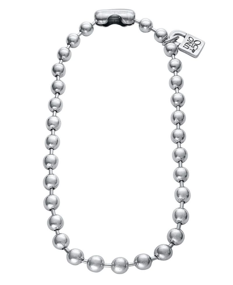 Sterling Silver Metal Clad Padlock Necklace