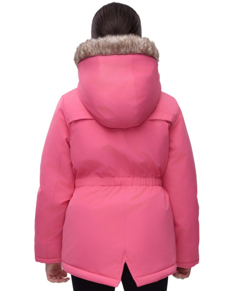 Girls (4-16) Sherpa Fleece Lined Parka Coat