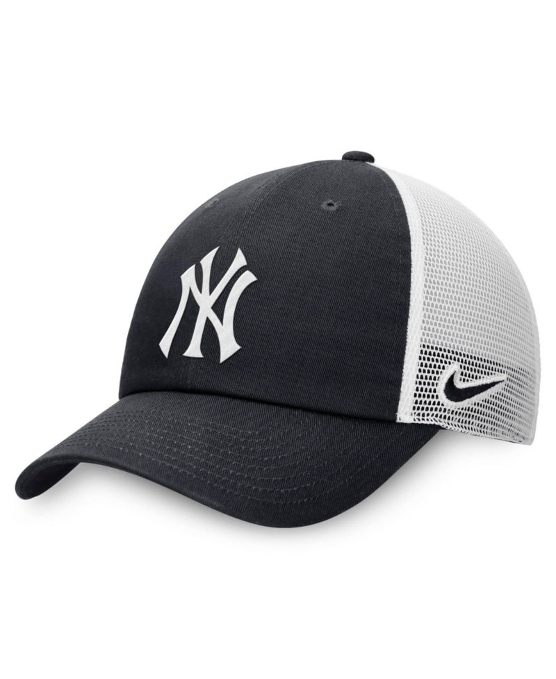 Women's Navy/White New York Yankees Club Trucker Adjustable Hat