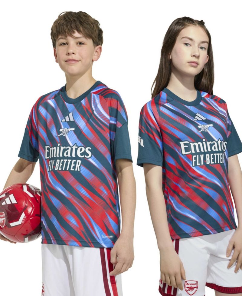 Big Boys and Girls Green Arsenal 2026/27 Pre-Match Home Training Jersey