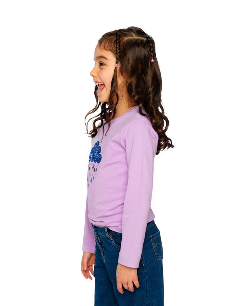 Little and Big Girl Organic Cotton Jersey T-Shirt