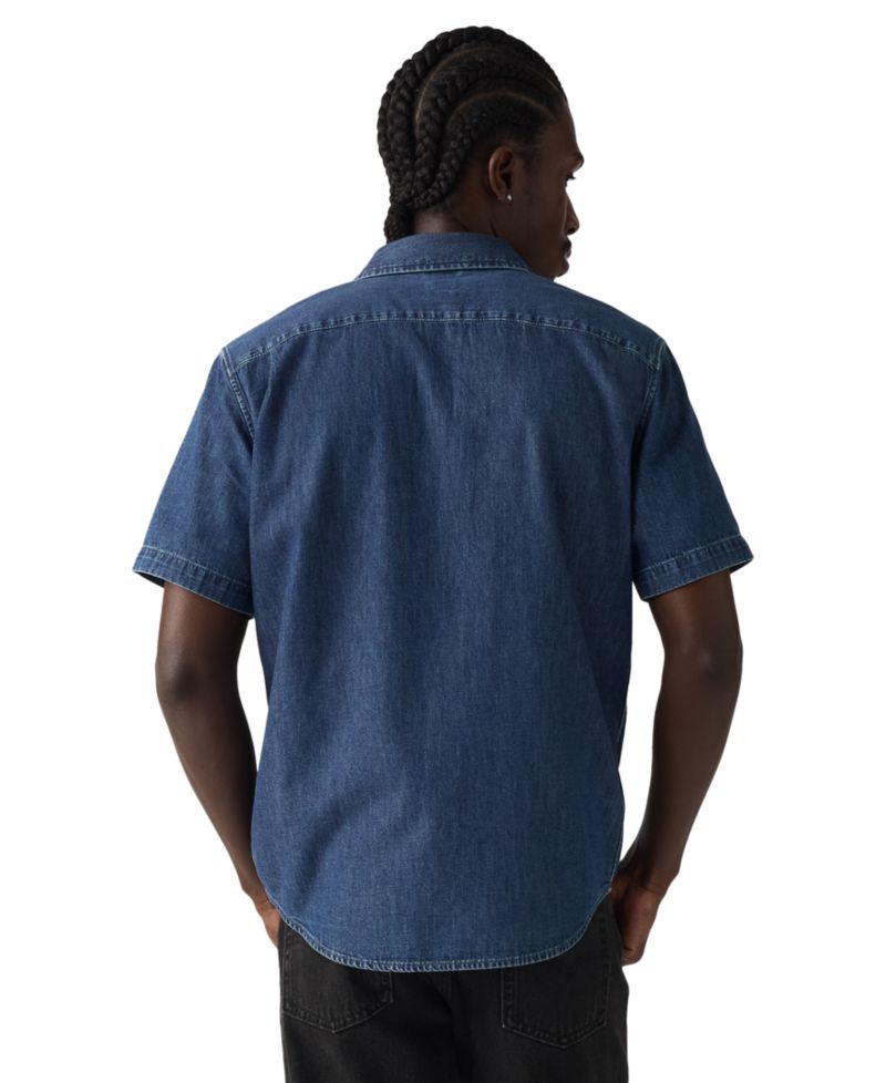 Men's Classic Pocket Short-Sleeve Regular-Fit Shirt