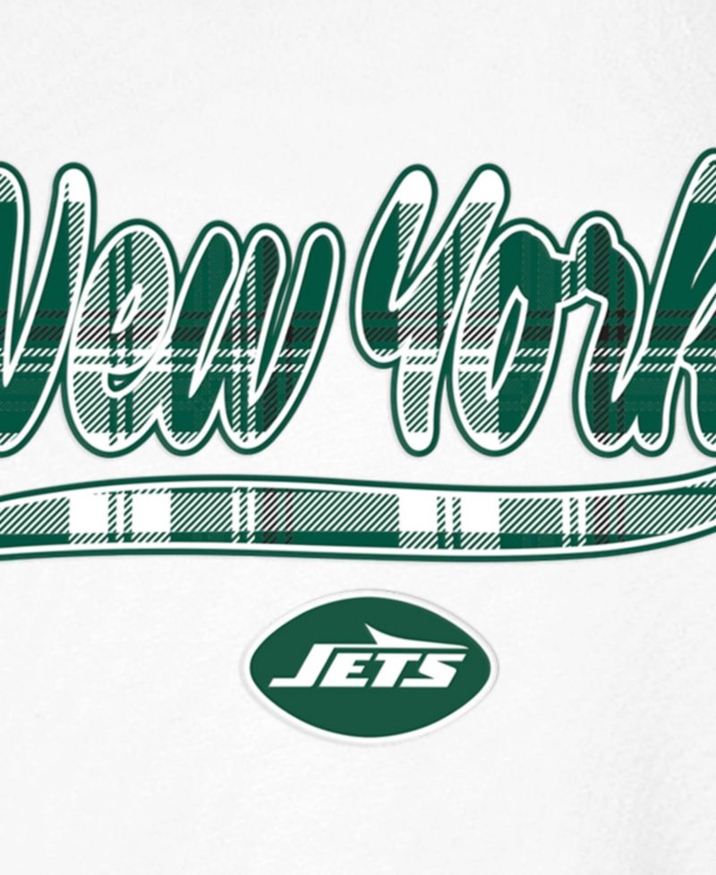 Women's New York Jets 3rd Down Short-Sleeve Crewneck Cotton T-Shirt