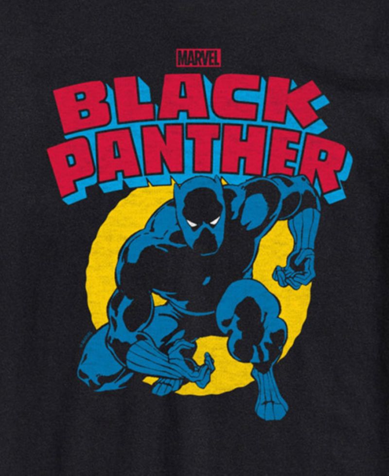 Men's Black Panther Short Sleeve T-Shirt