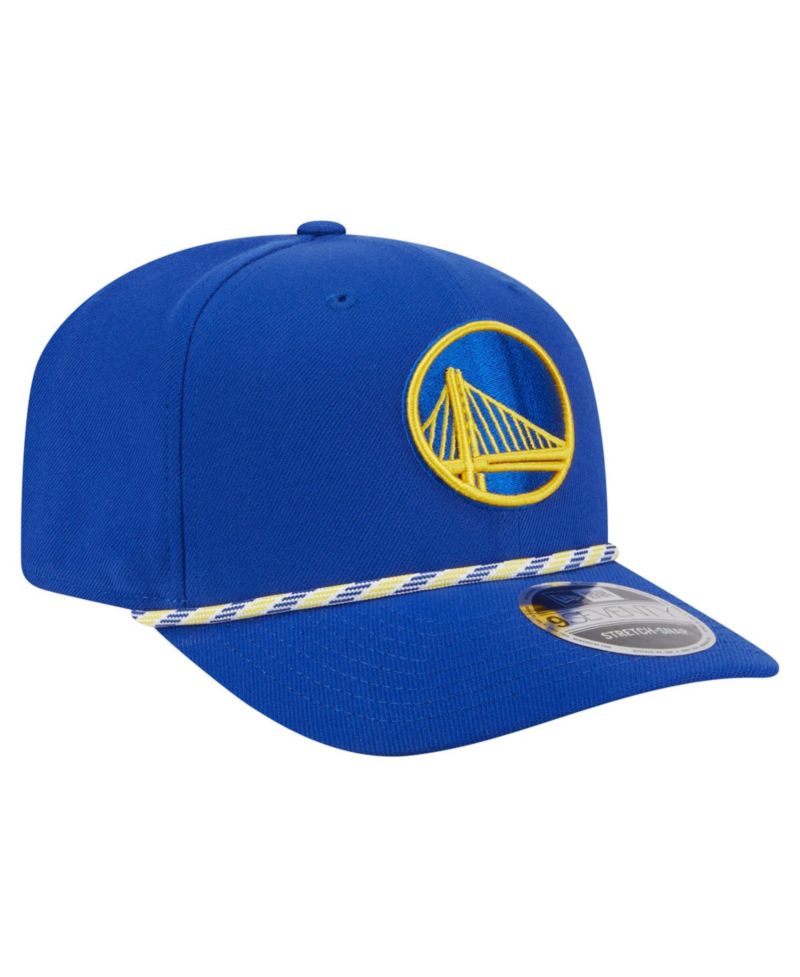 Men's Blue Golden State Warriors Rope 9SEVENTY Adjustable Hat