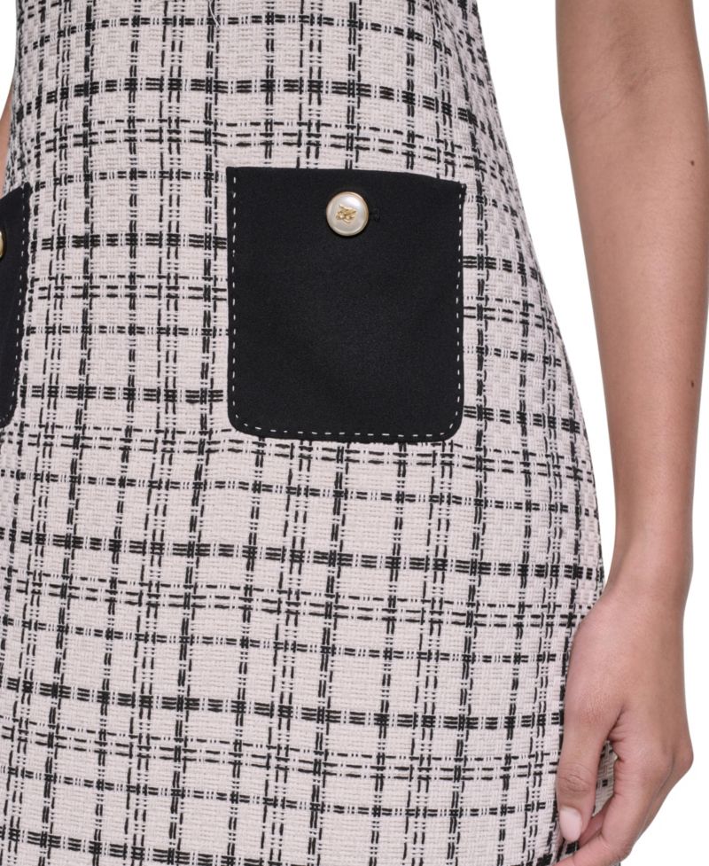 Women's Sleeveless Shift Dress
