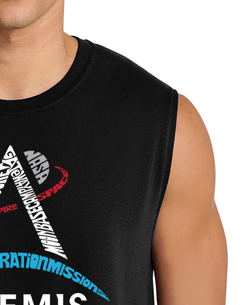 Men's NASA Artemis Mission Logo Graphic Tank Top
