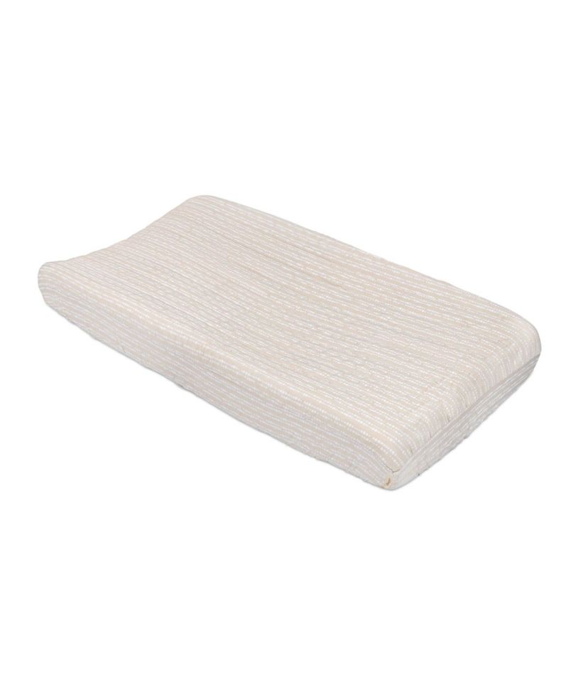 Infants Cove Quilted Neutral Dot Change Pad Cover