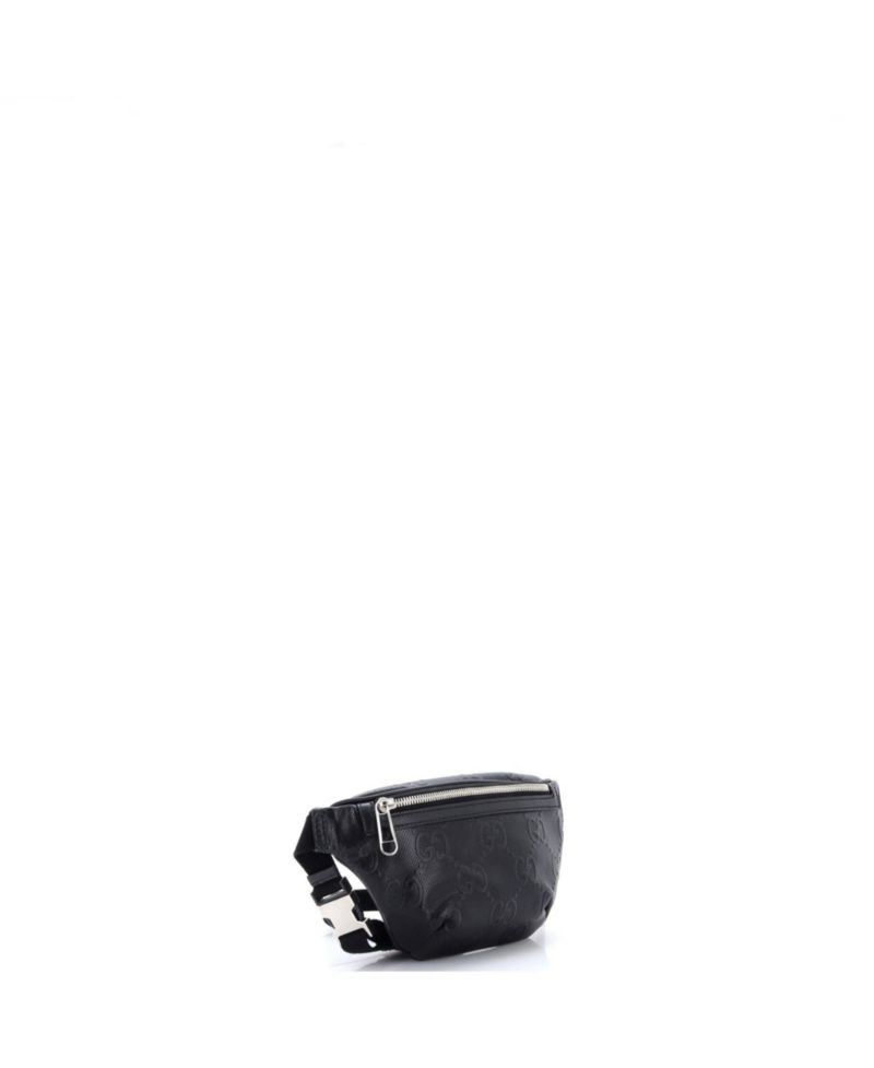 Small Belt Bag GG Embossed Perforated Leather