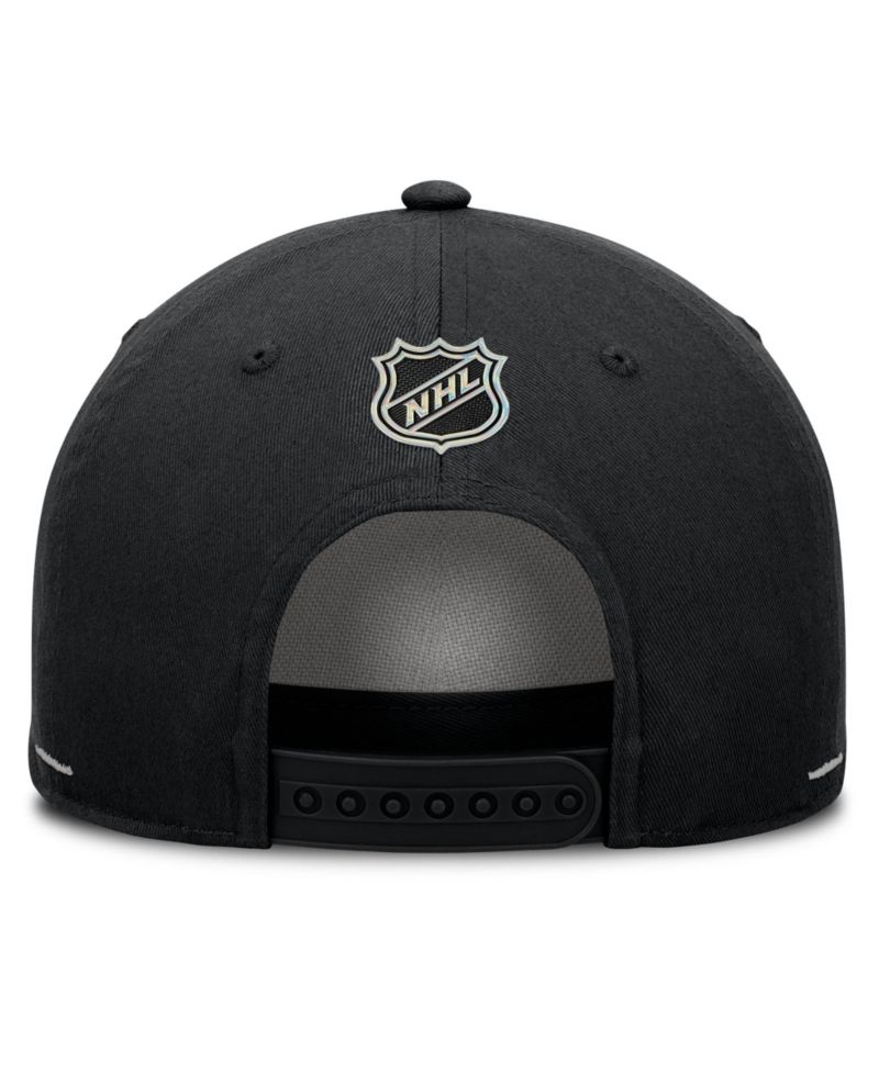 Men's Black Los Angeles Kings Alternate Authentic Pro Rink A-Frame Adjustable Hat