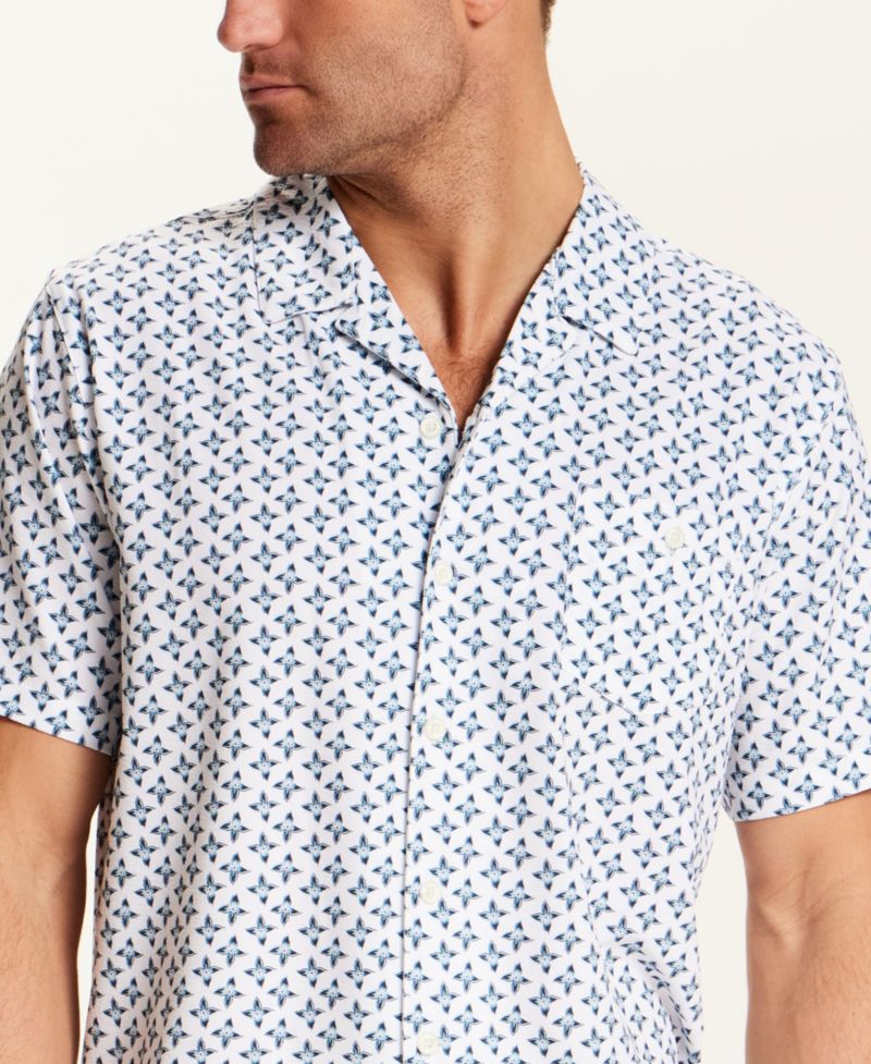 Men's Short-Sleeve Print Shirt