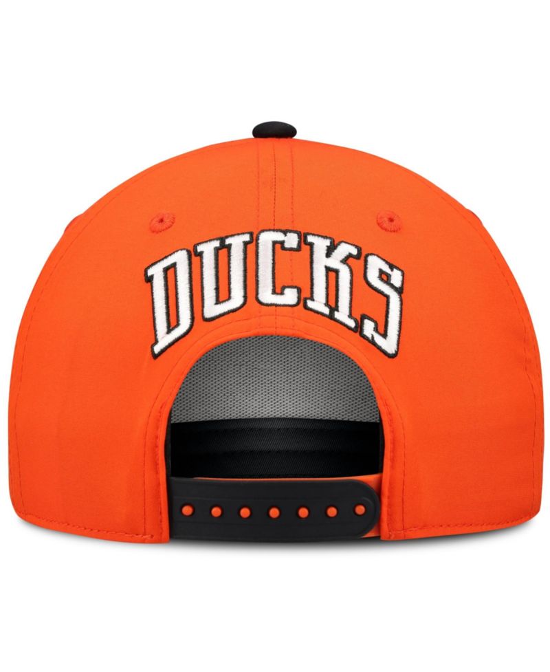 Men's Orange Anaheim Ducks On Stage Podium A-Frame Adjustable Hat