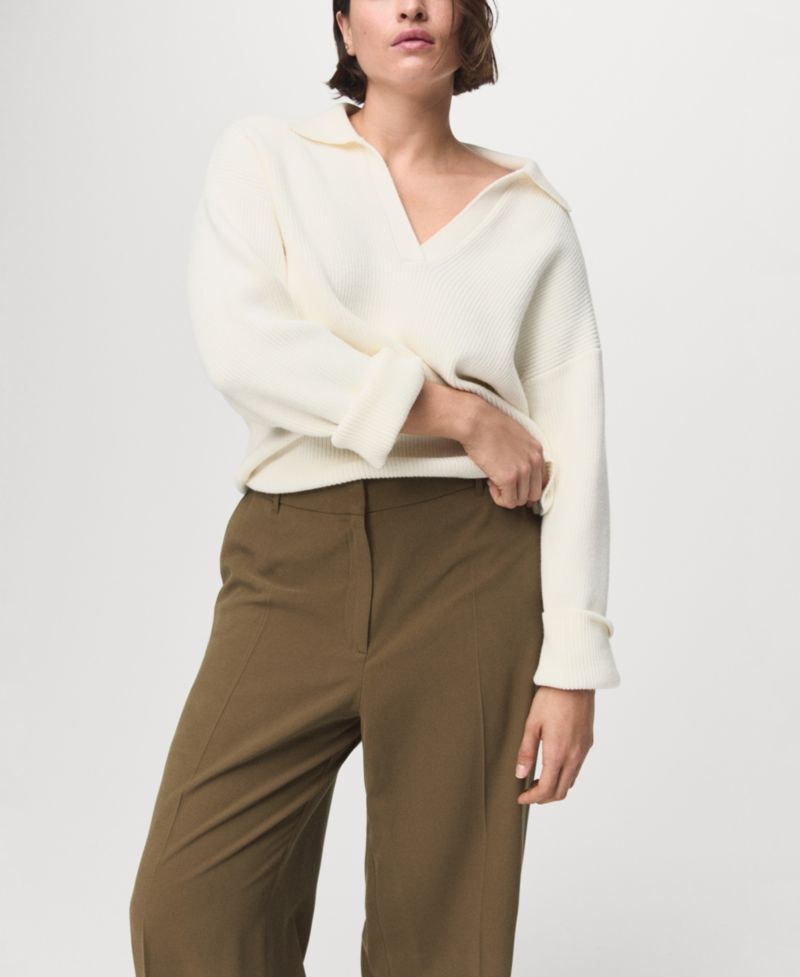 Women's Straight Mid-Rise Pants