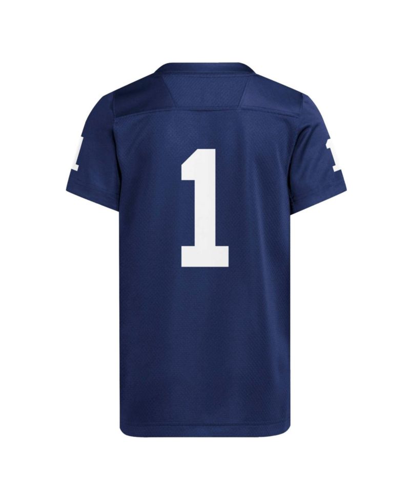 Big Boys and Girls Navy Penn State Nittany Lions Replica Jersey