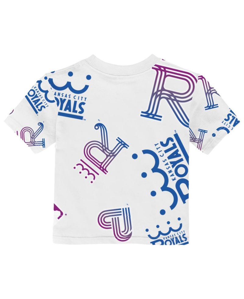 Baby Boys and Girls White Kansas City Royals 2026 City Connect Game Day T-Shirt