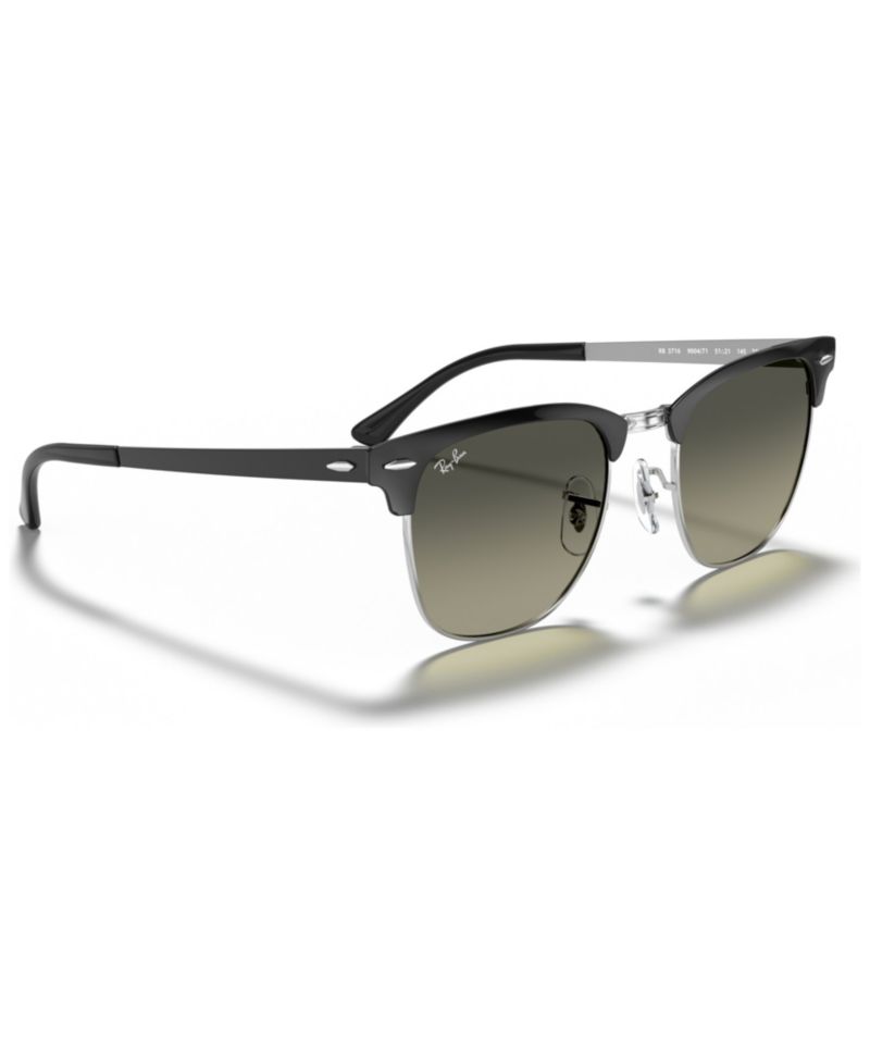 Sunglasses, RB3716 CLUBMASTER METAL