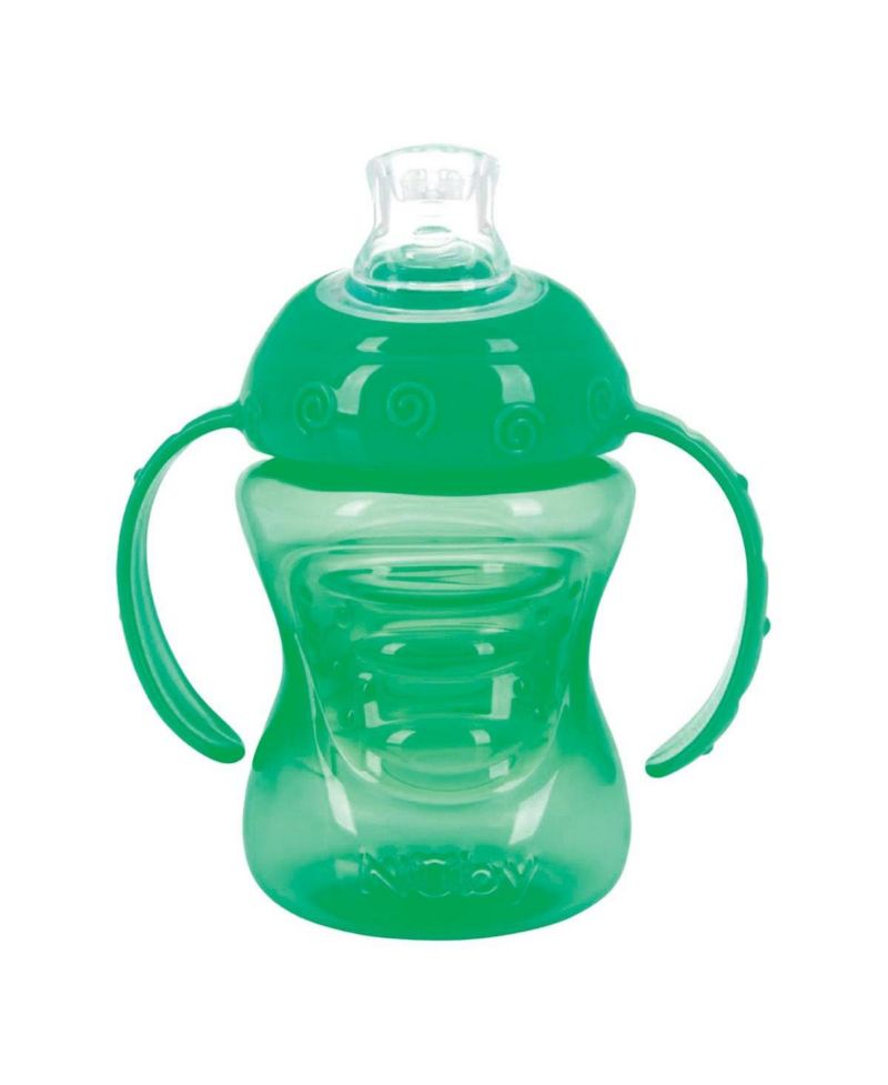 Grip N' Sip Soft Spout No-Spill Trainer Cups, 9-Piece Set