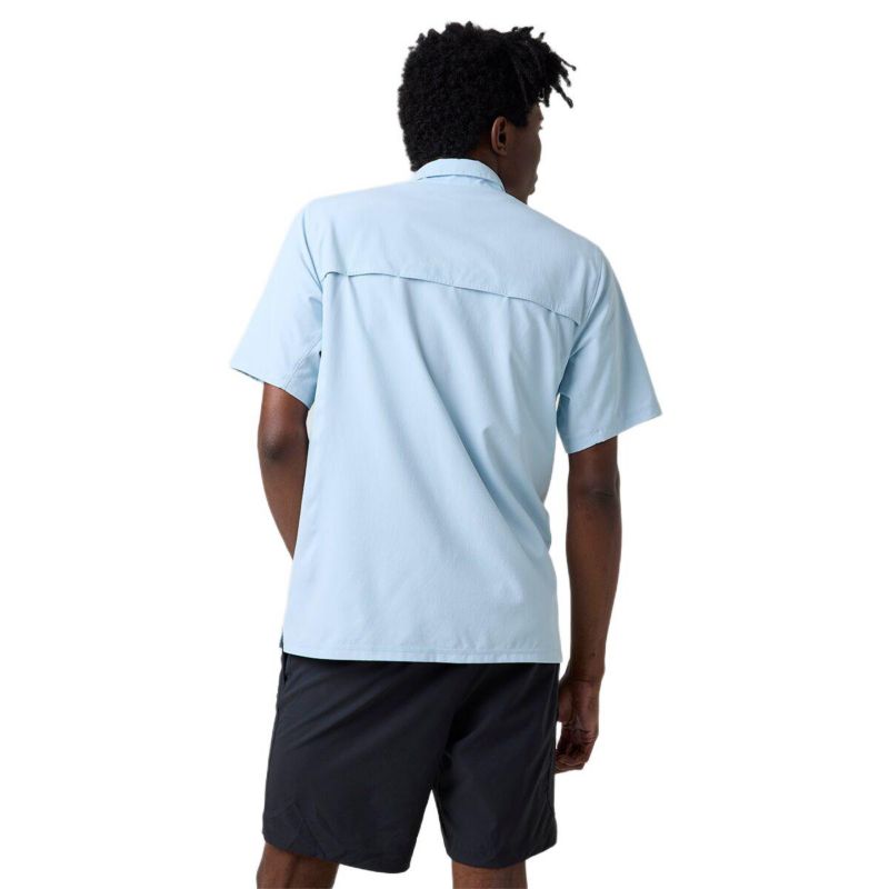 Men's Tahoe Woven Short-Sleeve Snap-Up Shirt Performance Shirts