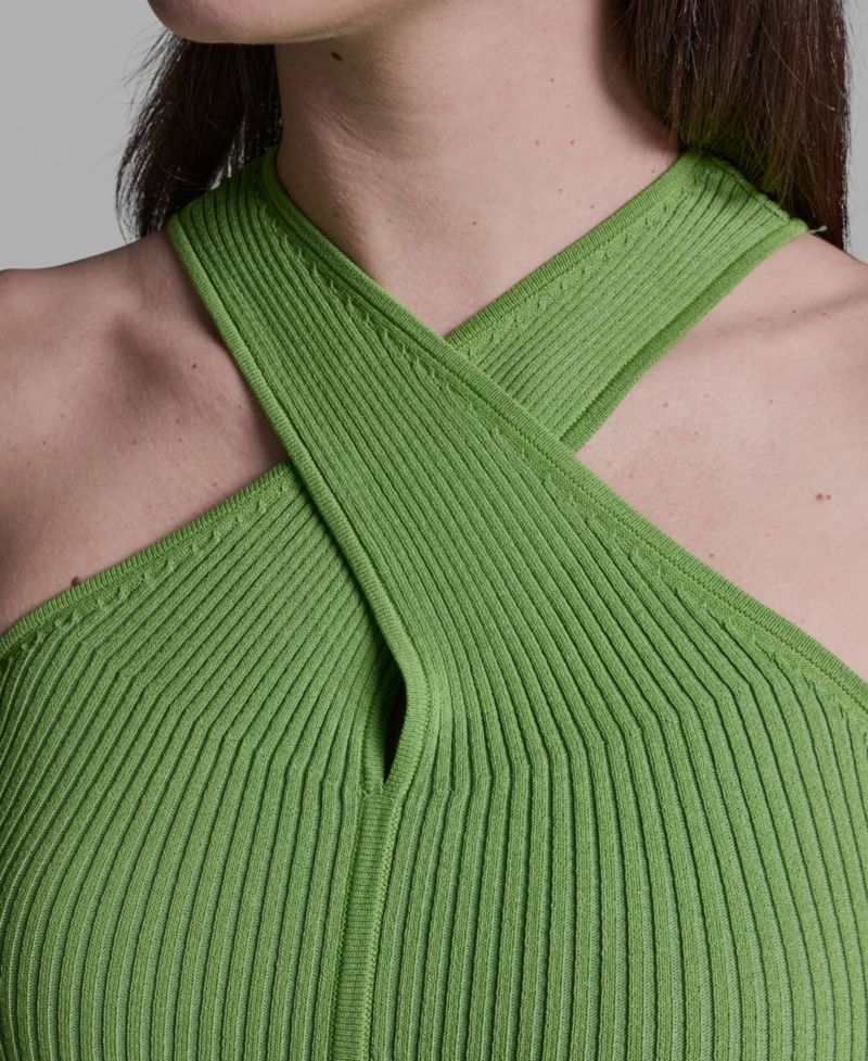 Women's Halter Neck Sleeveless Tank Top