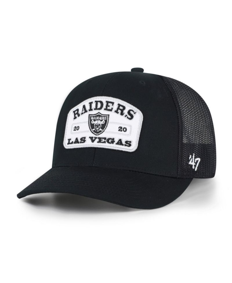 Las Vegas Raiders Adjustable Mesh Roadway Trucker Hat