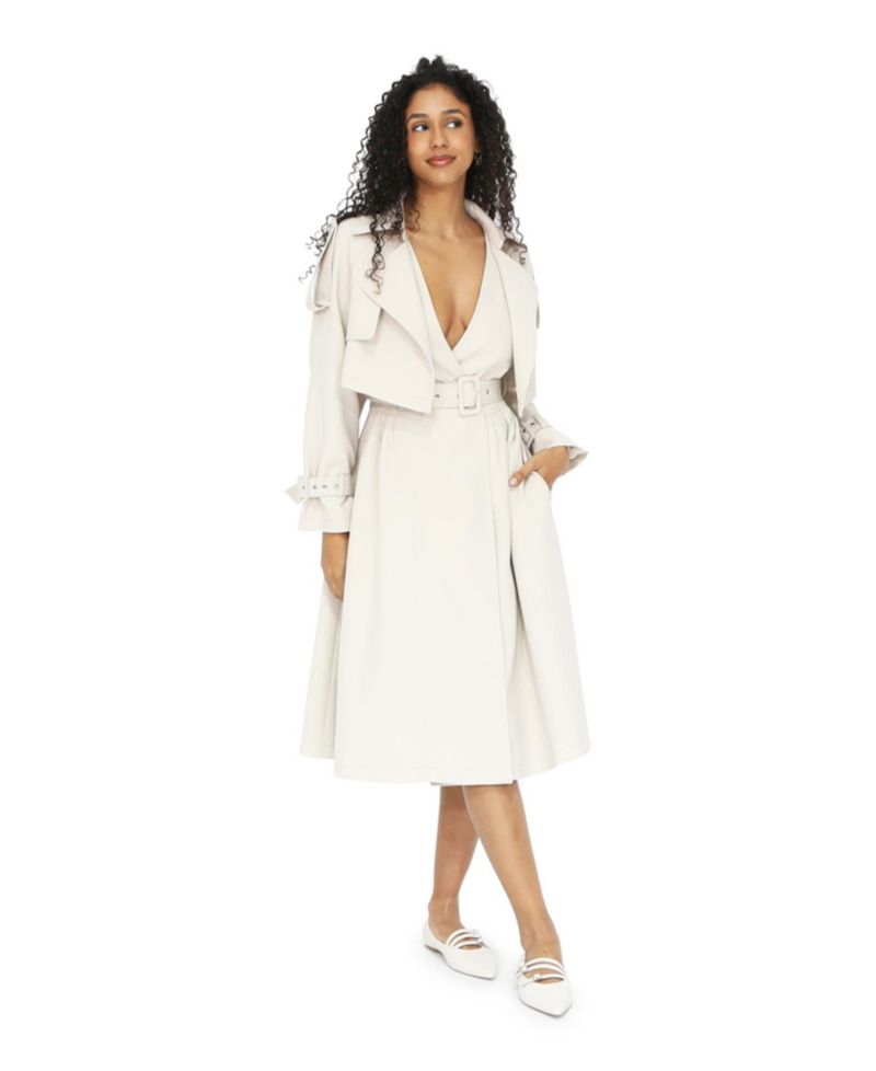 Women's Manhattan Cropped Trench
