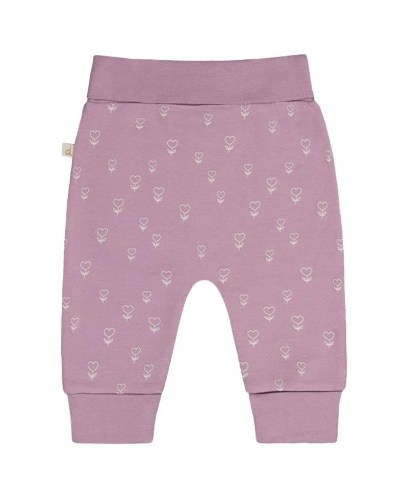 Baby Girl 3M-24M Organic Cotton Evolutive Pants Floral Print