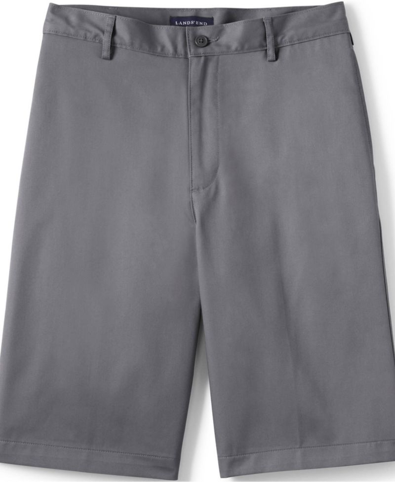 Men's 11" Plain Front Blend Chino Shorts