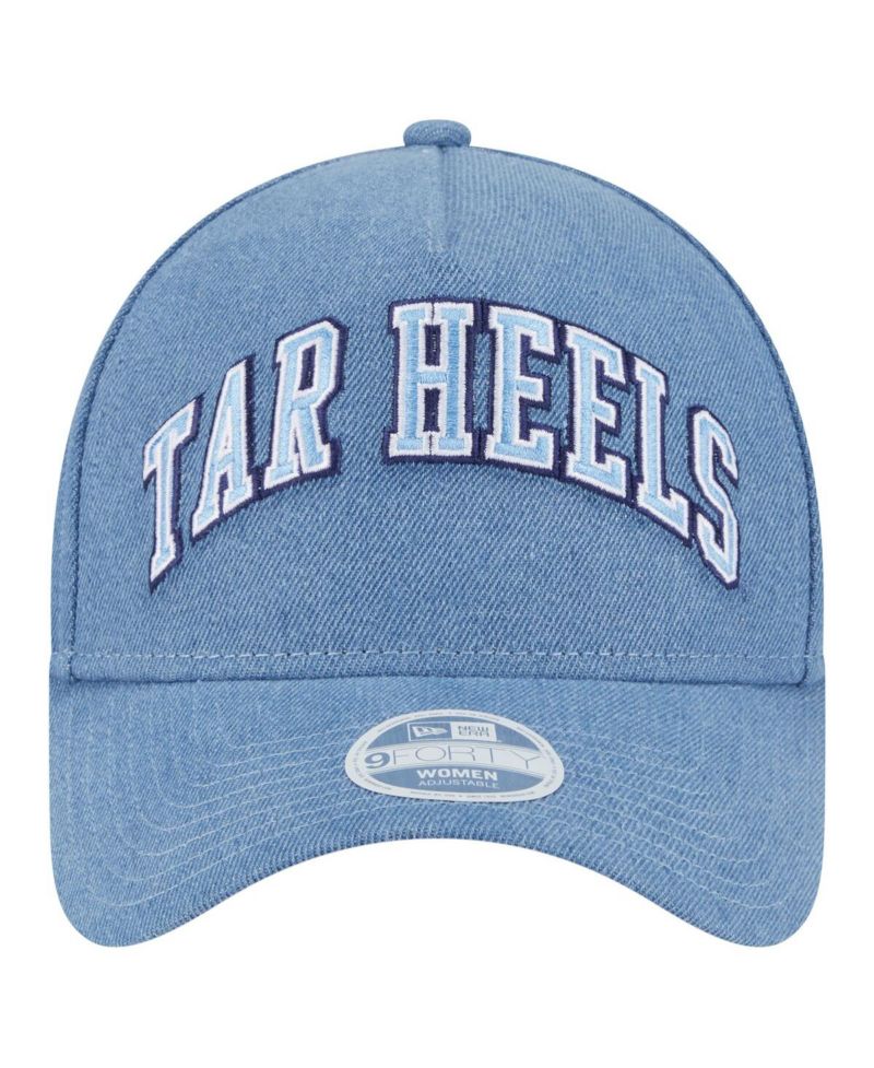 Women's Denim North Carolina Tar Heels A-Frame 9FORTY Adjustable Hat