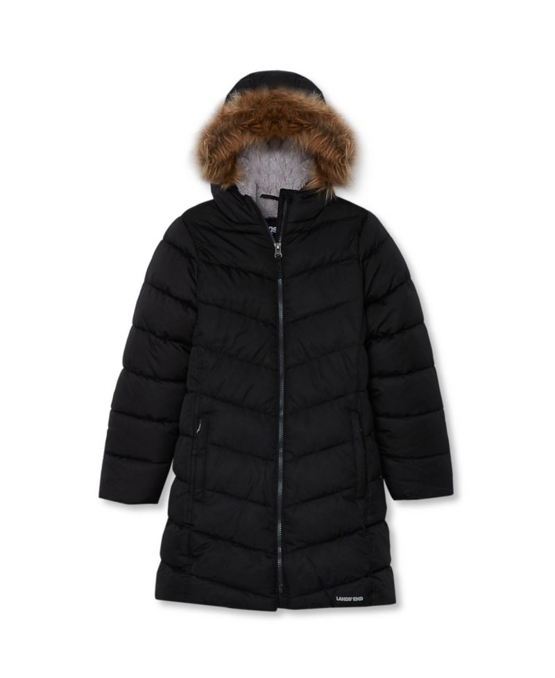 Girls Fleece Lined Parka