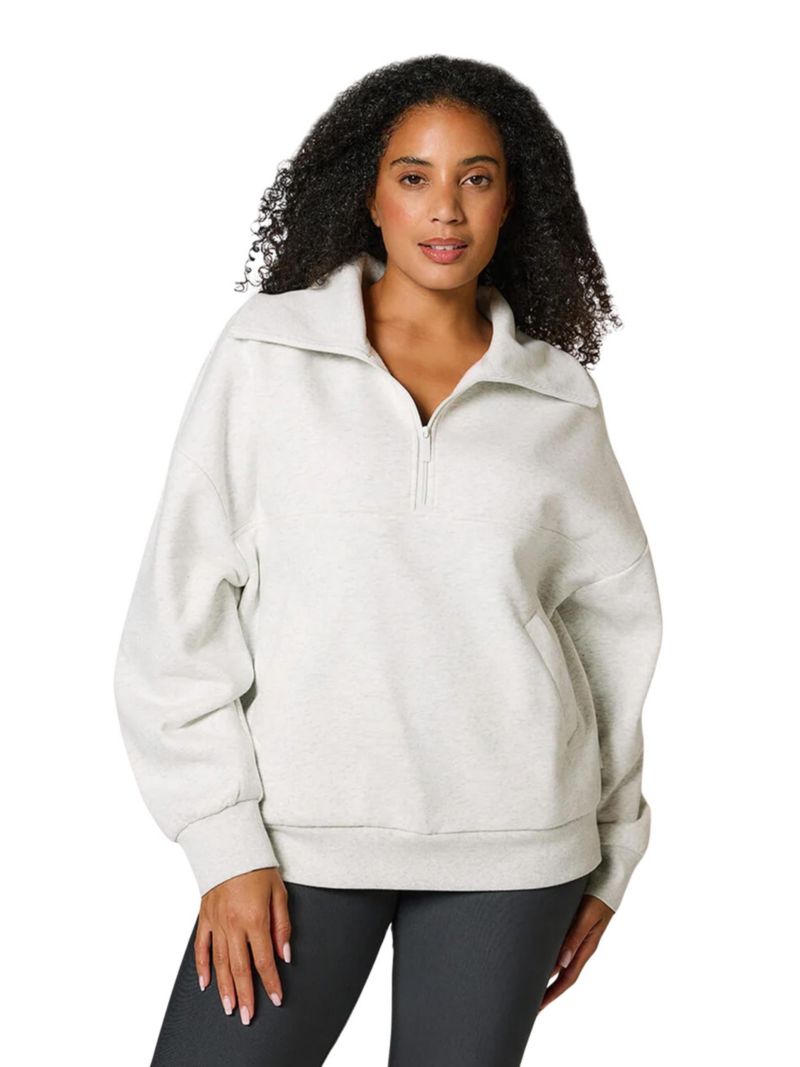Women's ALL SZN Oversized 1/4 Zip Sweatshirt
