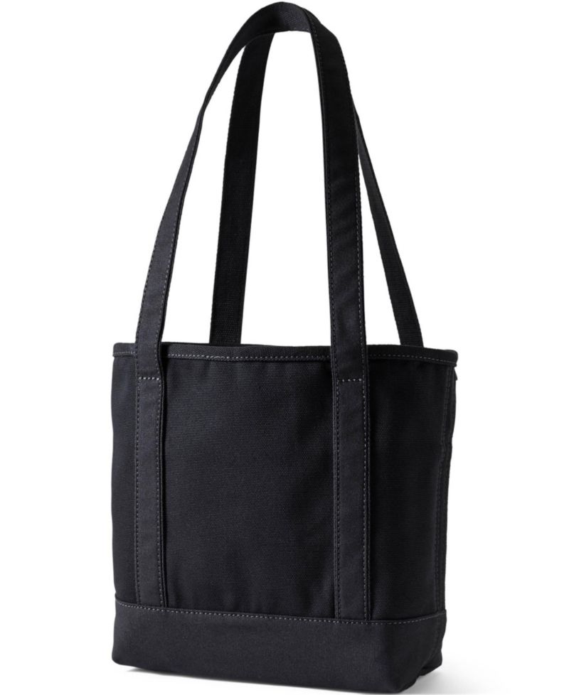 Medium 5 Pocket Open Top Long Handle Canvas Tote Bag