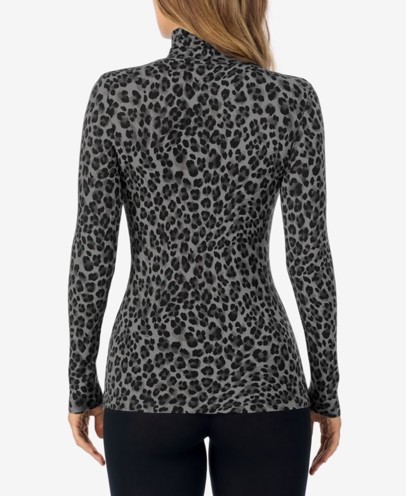 Women's Softwear with Stretch Long-Sleeve Turtleneck Top