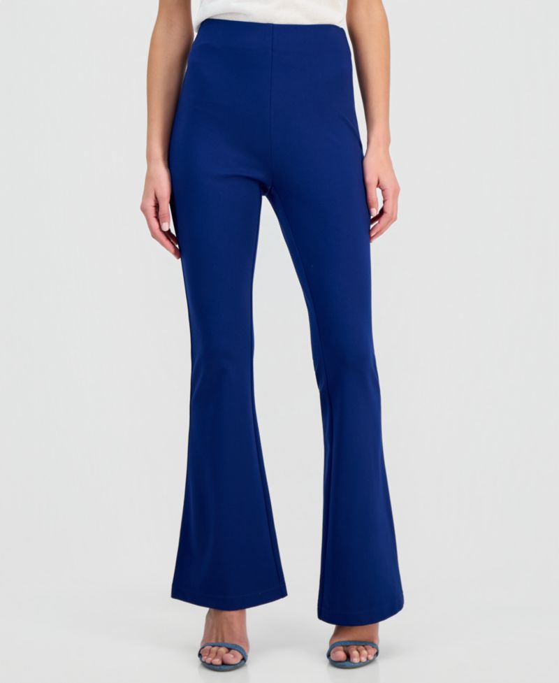 Women's High-Rise Ponte Flare Pants P/XS-3X