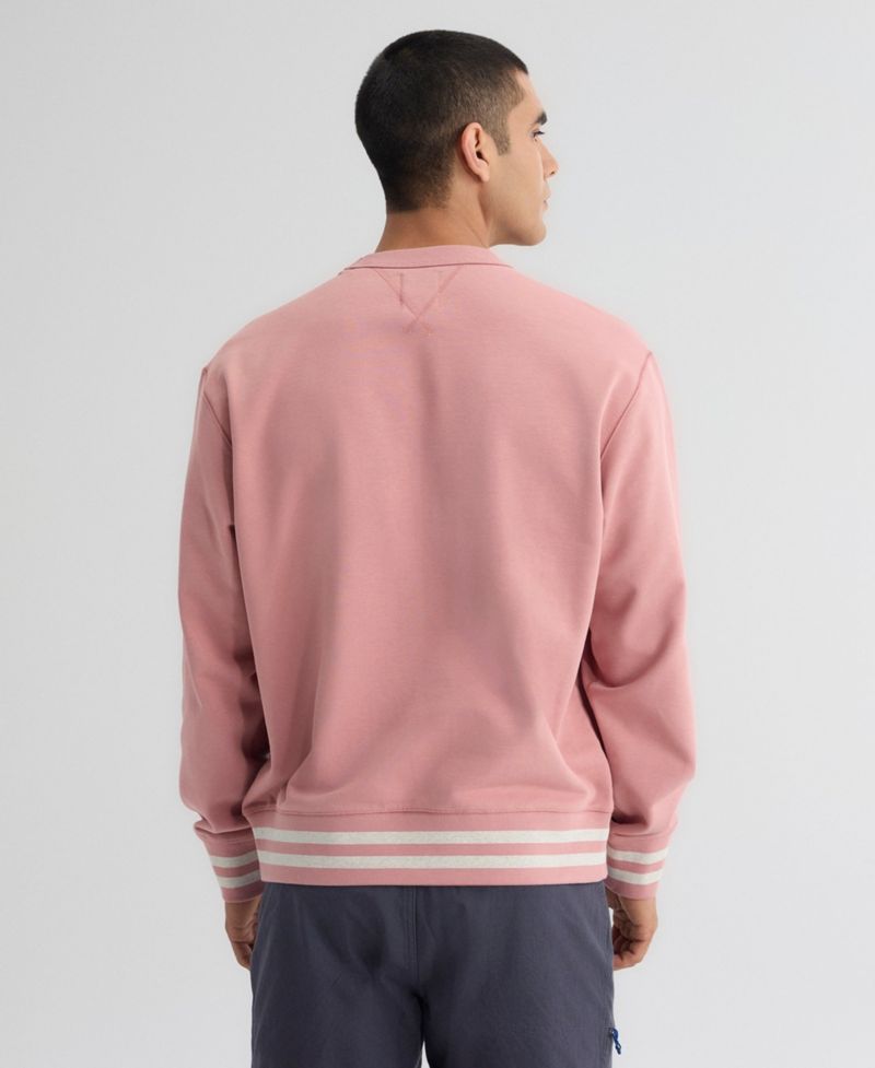 Men's Los Angeles Dodgers Iconic Relaxed-Fit Long-Sleeve Crewneck Sweatshirt