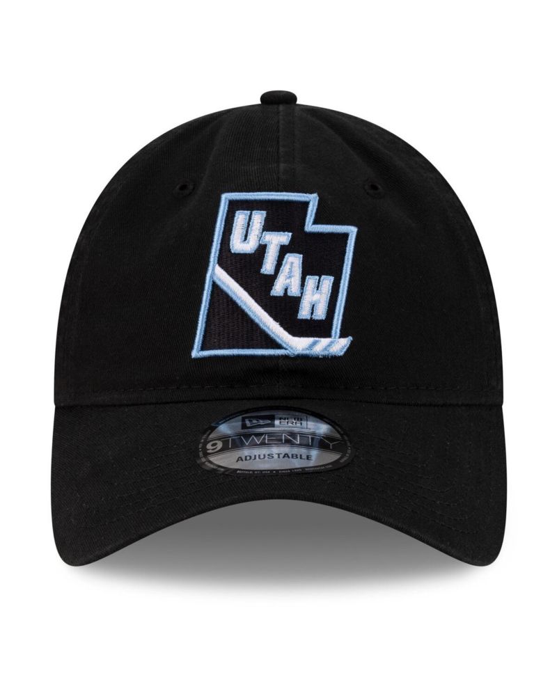 Men's Black Utah Mammoth 9TWENTY Adjustable Hat