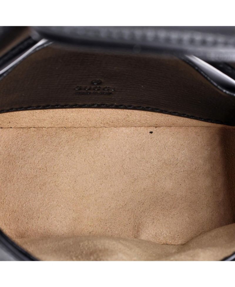 Horsebit 1955 Flap Wallet with Strap Leather