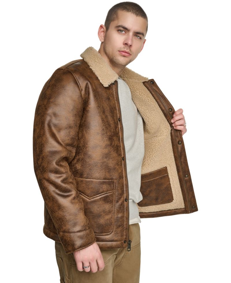 Men's Shearling Classic-Fit Ranch Jacket