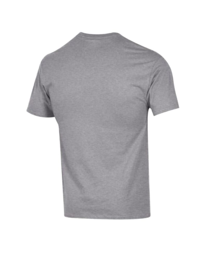 Men's Gray Las Vegas Raiders Arch Over Logo T-Shirt