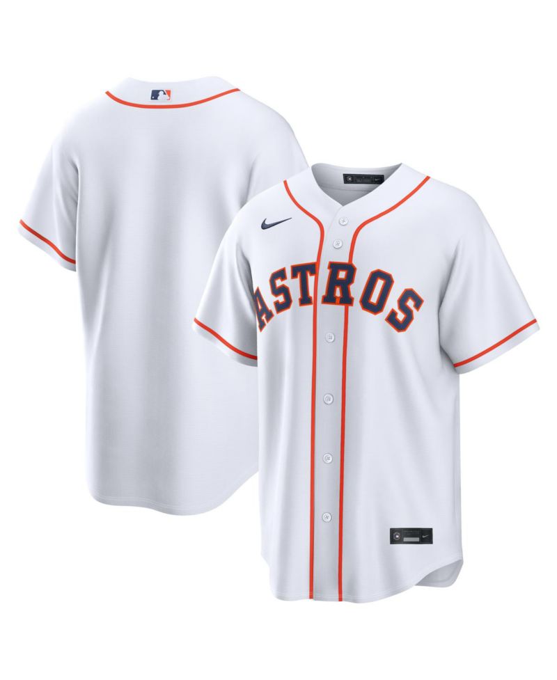 Men's White Houston Astros Home Replica Jersey