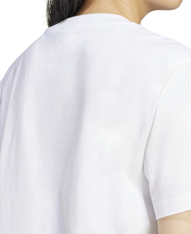 Plus Size Short-Sleeve Cotton Crewneck Logo T-Shirt