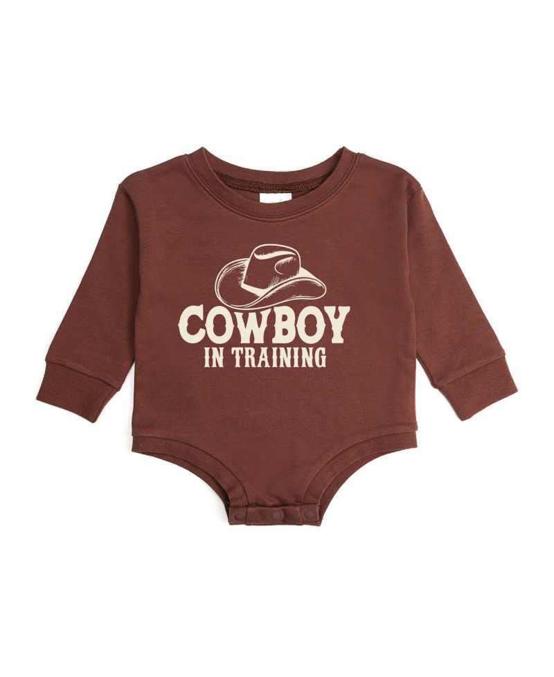 Baby Boys (0M-18M) Cowboy In Training Western Long Sleeve Romper