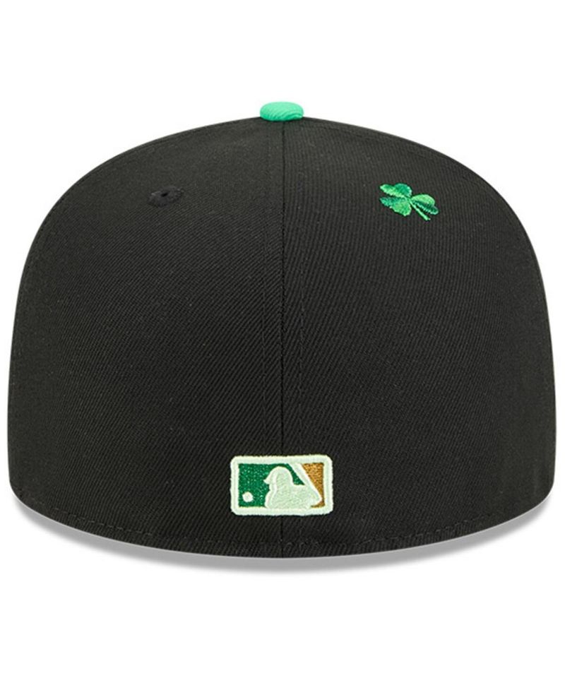 Men's Black Houston Astros 2026 St. Patrick's Day 59FIFTY Fitted Hat