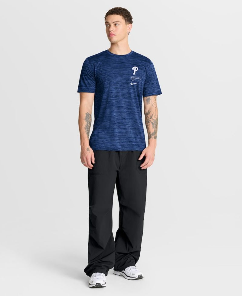 Men's Royal Philadelphia Phillies Velocity Dri-FIT T-Shirt