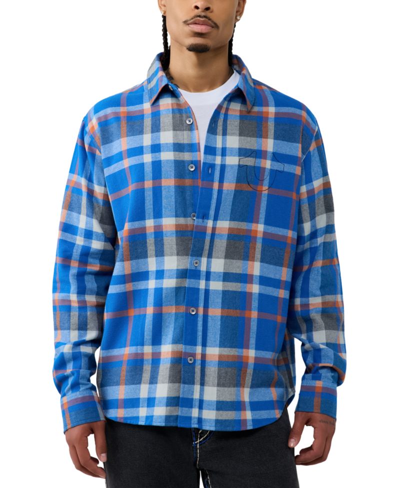 Men's Flannel Plaid Shirt